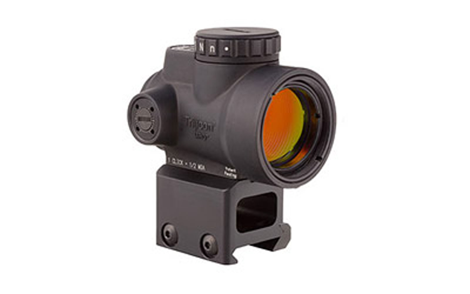 Trijicon Miniature Rifle Optic, MRO, 1x25mm, 2.0 MOA Adj Red Dot Sight, 1/3 Co-Witness Mount (MRO-C-2200006)