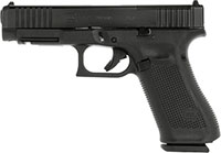 Glock 47 Gen5 M.O.S. Pistol PA475S203MOS, 9mm, 4.49", Black Polymer Grip, Black nDLC Finish, Optic Ready, 17 Rds