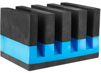 G-Outdoor Foam Pistol Cradle, 4 Pistols (GPS-F400CRN)