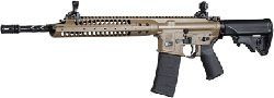 LWRC Individual Carbine A5 ICA5R5PBC16, 5.56mm NATO, 16.1 in, LWRC Compact Stock, Cerakote Patriot Brown Finish