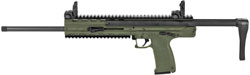 Kel-Tec Carbine CMR30GRN, 22 WMR, 16.1 in, Adjustable Stock, OD Green Finish, 30 Rd