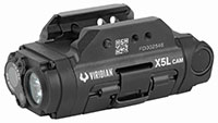 Viridian X5L Gen 3 Universal Rail Mounted Camera w/500 Lume Tactical Light and Green Laser (990-0019)
