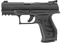 Walther Q4 SF Steel Frame Optics Ready Pistol 2843323, 9mm Luger, 4", Black Grip, Black Finish, 15 Rds