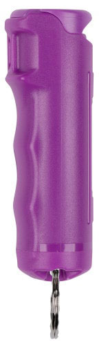 Sabre Key Ring Pepper Spray /Finger Grip, Purple (F15-PROC-02)