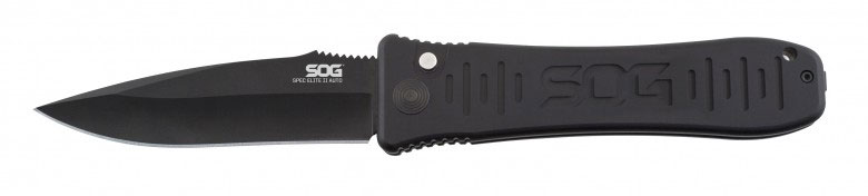 SOG Spec Elite II Auto Clip Point Blade Folding Knife (SE62)
