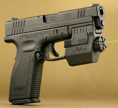 Viridian SXD For Springfield XD Not Sub-Compact Green Laser