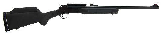 Rossi Single Shot Centerfire Rifle R762MBS, 7.62 MM X 39mm, 23 in BBL, Break Open Action , Black Syn Stock, Blue Finish