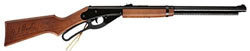 Daisy .177 (4.5mm) BB Lever Action Air Rifle w/Stained Solid Wood Stock (4938)