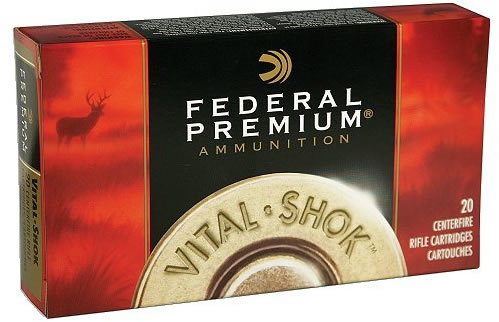 Federal Premium Vital-Shok Rifle Ammunition P223S, 223 Remington, Barnes Triple Shock X-Bullet, 55 GR, 3200 fps, 20 Rd/bx