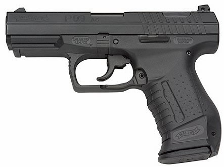 Walther P99 Semi-Auto Pistol WAP78011, 40 S&W, 4.17", Polymer Grip, Blue Finish, 12 Rd