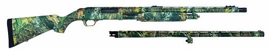 Mossberg 535 ATS Combo Shotgun 45315, 12 Gauge, 22" VR / 28" VR, 3.5" Chmbr, XXFull w/Accu Choke Set, Mossy Oak NBU Finish