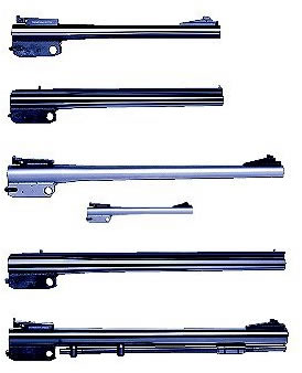 Thompson Center 1734 45-70 Govt 15" Blue Encore Barrel
