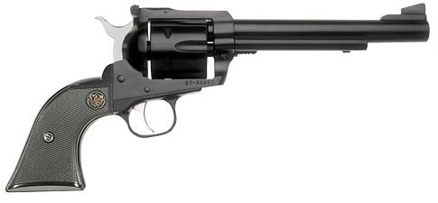 Ruger Blackhawk BN36L Revolver 10316, 357 Magnum, 6 1/2 in, Hard Rubber Grip, Blue Finish, 6 rd