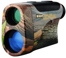 Nikon Monarch Gold Laser 1200 Range Finder 8359, 7x, 25mm, Realtree, Belt Case, Neck Lanyard