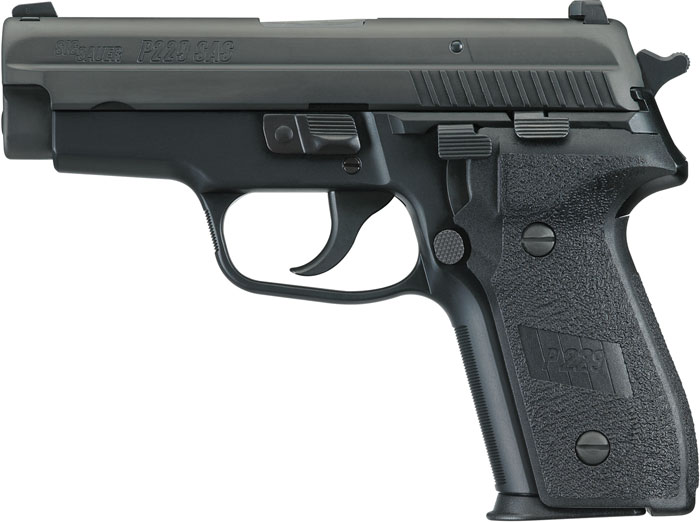 Sig P229 Pistol E2940SAS2B, 40 Smith & Wesson, 3.9 in, Polymer Grip, Black Finish, Night Sights, 12 Rd