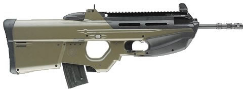 FN Herstal FS2000 Semi-Auto Tactical Rifle 3830000000, 223 Remington, 17.4", Syn Stock, Green/Black Finish, 30 Rds