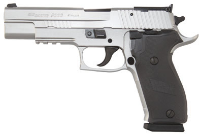 Sig P220 Pistol 220R545MSE, 45 ACP, 5 in, Aluminum Grip, Gray Finish, Adj Combat Night Sights, 8 Rd