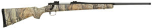 Mossberg 100 ATR Bolt Action Rifle 27660, 243 Winchester, 22 in Fluted, Realtree All Purp Syn Stock, Matte Blue Finish