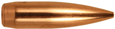 Berger Target Bullets 30 Caliber, .308 Diameter, 168 Grain, Match Grade, Boat Tail, 100 Per Box (30411), Not Loaded