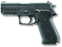 Sig P220 Pistol 220R345BSSSAO, 45 ACP, 3.9 in, Polymer Grip, Black Finish, Night Sights, 8 Rd