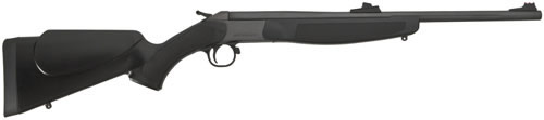 CVA Scout Compact Rifle CR4611A, 7mm-08 Remington, 20 in, Black Synthetic Stock, Blue Finish