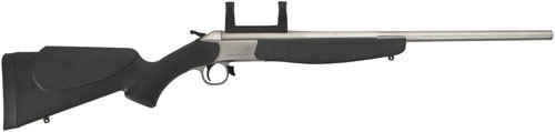 CVA Scout Rifle CR4111S, 243 Winchester, 22 in, Black Synthetic Stock, Stainless Steel Finish