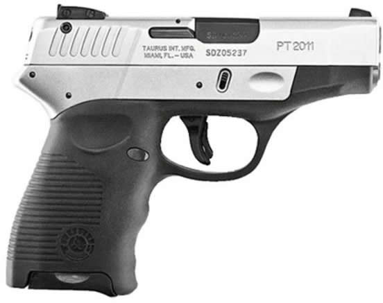 Taurus DT Series DA/SA Pistol 11140039AL11, 40 S&W, 3.2 in, Polymer Grip, Stainless Finish, 11 Rd
