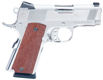 American Tactical 1911 FX Series Pistol ATIGFX45TIS, 45 ACP, 3.18 in, Mahagony Grip, Stainless Finish, 7 Rd