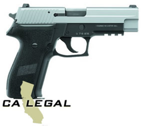 Sig P226 DA/SA (CA Approved) Pistol 226R40BTSSCA, 40 S&W, 4.4 in, Polymer Grip, 2 tone Finish, 10 Rd