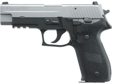 Sig P226 (CA Approved) Pistol 226R9TSSCA, 9mm, 4.4 in, Polymer Grip, Two-Tone Finish, Night Sights, 10 Rd
