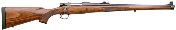 Remington 7 Custom Mannlicher Stock Bolt Action Rifles 4773, 22-250 Rem, 20 in, Lam Hardwood/Mannlicher Stock, Black Finish, 4 Rds