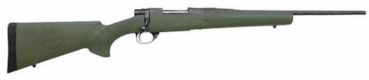 Howa Ranchland Compact Bolt Action Rifle HGR36303+, 308 Winchester, 20 in, Green Synthetic Hogue Stock, Blue Finish, 5 Rds