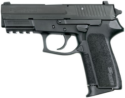 Sig SP2022 Standard Pistol SP202240BSS, 40 S&W, 3.9 in, Polymer Grip, Black Finish, 10 Rd