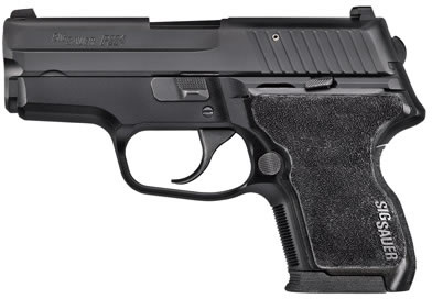 Sig P224 Pistol E249SAS2B, 9mm, 3.5 in, SAS Wood Grip, Black Finish, Night Sights, 12 Rd