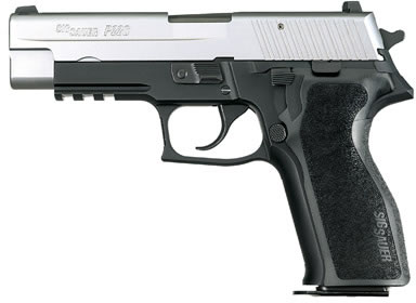 Sig P226 Pistol E26R40RTSS, 40 Smith & Wesson, 4.4 in, Black Polymer Grip, Two-Tone Finish, Night Sights, 12 Rd