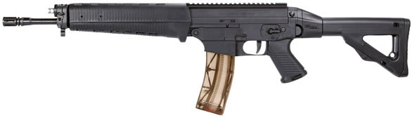 Sig 556 Classic (CA Approved) Rifle R52216BCCA, 22 Long Rifle, 16.6 in, Swiss Folding Stock, Black Finish