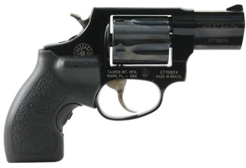 Taurus Revolver 2850021ULCT2, 38 Special, 2 in, Crimson Trace Laser Grip, Blue Finish, 5 Rd