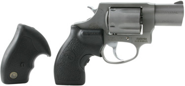Taurus Revolver 2850029ULCT2, 38 Special, 2 in, Crimson Trace Laser Grip, Stainless Finish, 5 Rd