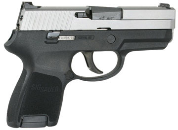 Sig P250 Pistol 250SC45TSS, 45 ACP, 3.1", Polymer Grip, 2-Tone Finish, 6 Rd