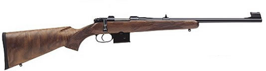 CZ 527 Carbine Bolt Action Rifle 03060, 223 Remington, 18.5", Walnut Stock, Blued Steel Finish, 5 Rds