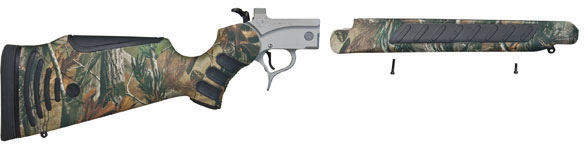 Thompson Center Pro Hunter Rifle Frame 1875, Realtree Hardwoods HD Stock, Stainless Steel Finish