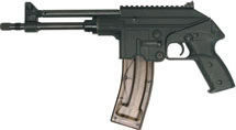 Kel-Tec PLR-22 Semi-Auto Pistol PLR22, 22 LR, 10 in, Polymer Grip, Black Finish, 27 Rd