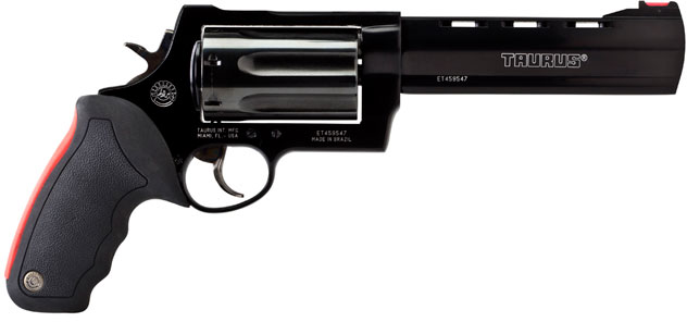 Taurus Raging Judge Ultra-Lite Revolver 2513061UL, 410/45 Long Colt, 6 in, Rubber Grip, Blue Finish, 7 Rd