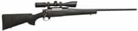 Howa Hogue Bolt Action Rifle & Scope Combo HGR62107, 243 Winchester, 22 in, Black Hogue Overmolded Stock, Blue Finish, 5 Rd