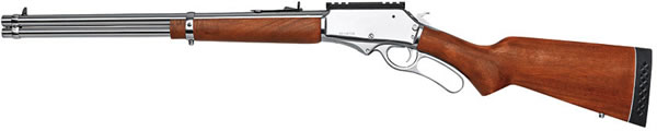 Rossi Rio Grande Lever Action Rifle RG4570SS, 45-70 Government, 20 in, Brazilian Wood Stock, Stainless Steel Finish, 5 Rd