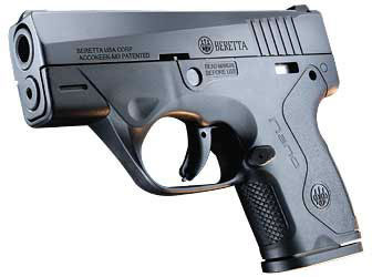 Beretta Nano Micro Compact Carry Pistol JMN9S15, 9MM, 3.07", Technopolymer, Pronox Finish