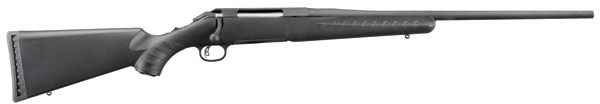 Ruger American Compact Rifle 16980, 6.5 Creedmoor, 20 in, Black Composite Stock, Matte Black Finish