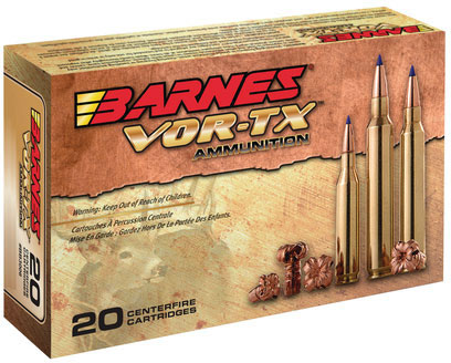 Barnes Vor-TX Rifle Ammunition 21581, 35 Whelen, Barnes Tipped Triple Shock X-Bullet, 180 GR, 2900 fps, 20 Rd/bx