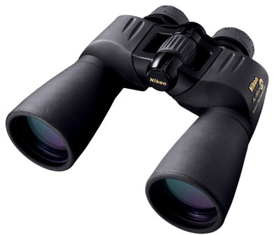 Nikon Action Extreme Binoculars 7245, 10x, 50mm, Porro Prism, Black Rubber Armor
