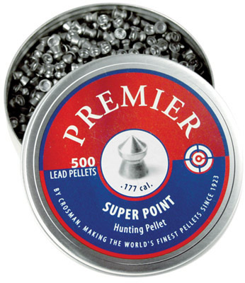 Crosman .177 Caliber Soft Point Pellets/500-Pack (LSP77)